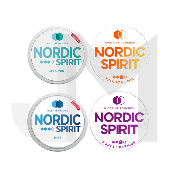 9mg Nordic Spirit Strong Nicotine Pouches - 20 Pouches