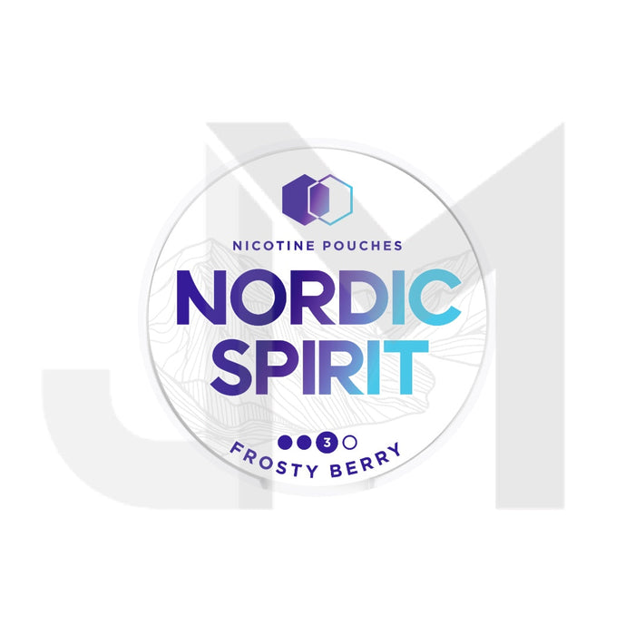 9mg Nordic Spirit Strong Nicotine Pouches - 20 Pouches