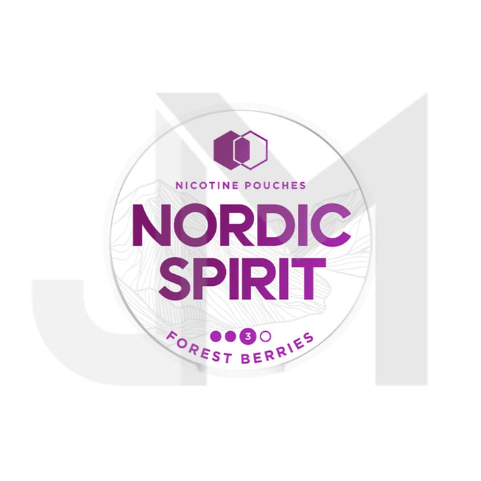 9mg Nordic Spirit Strong Nicotine Pouches - 20 Pouches