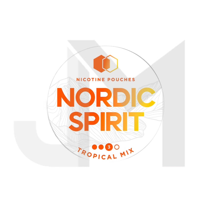 9mg Nordic Spirit Strong Nicotine Pouches - 20 Pouches