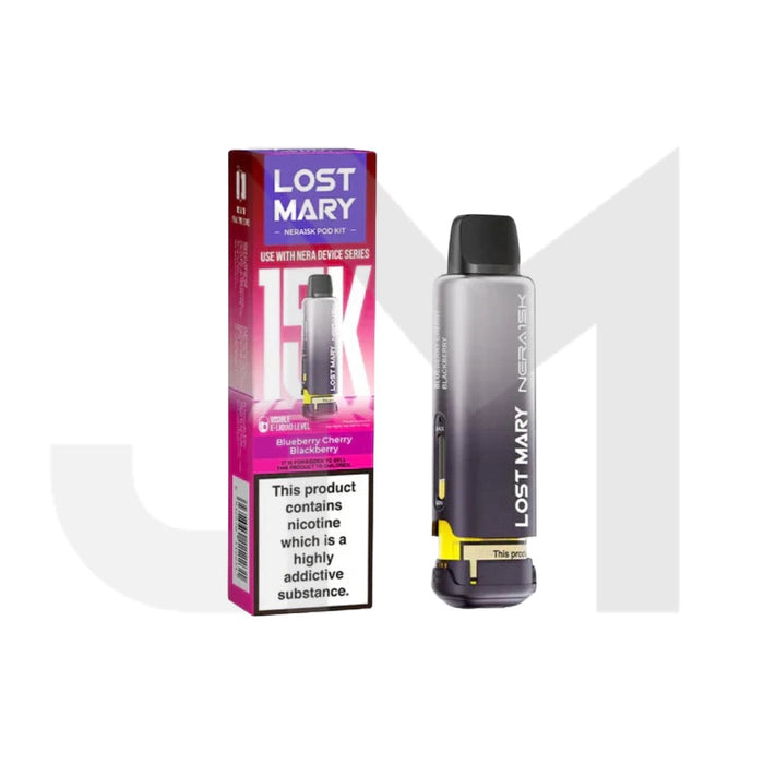 20mg Lost Mary Nera 15k Prefilled Pod 15000 Puffs