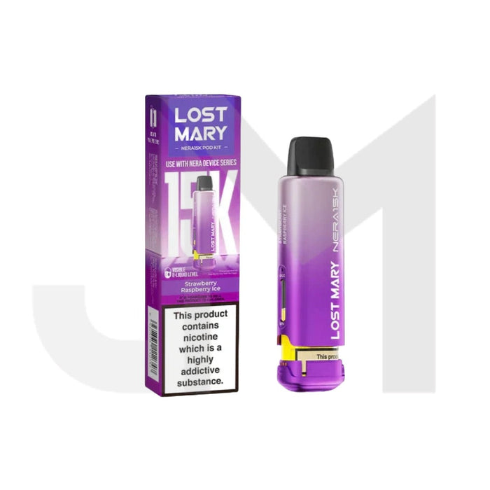 20mg Lost Mary Nera 15k Prefilled Pod 15000 Puffs
