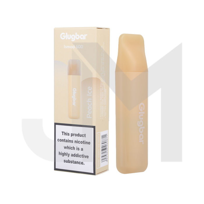 20mg Glugbar Ismod600 Disposable Vape Device 600 Puffs