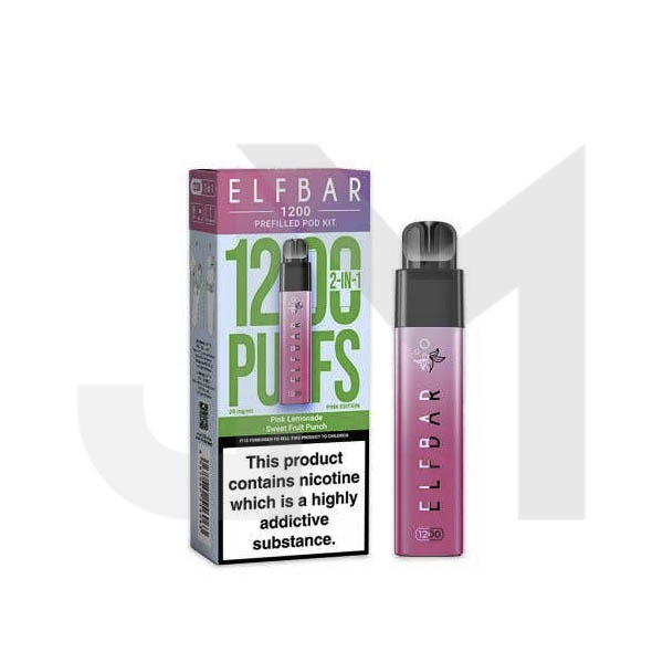 20mg ELF Bar 1200 Multi Edition Prefilled Pod Kit 1200 Puffs