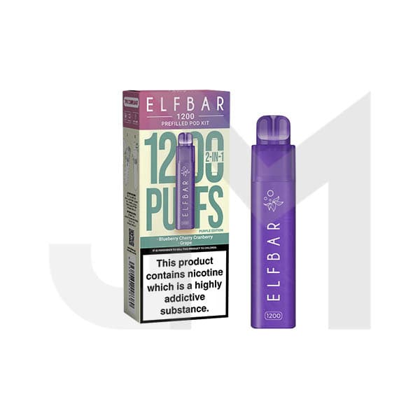 20mg ELF Bar 1200 Multi Edition Prefilled Pod Kit 1200 Puffs