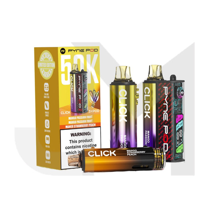 20mg Pyne Pod Click 50K Prefilled Pod Vape Kit