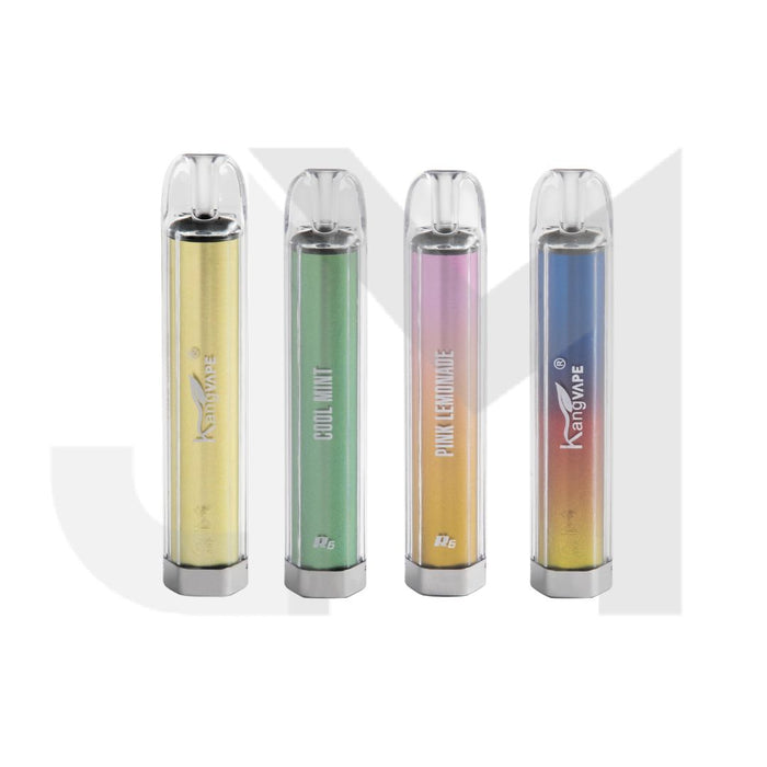 20mg KangVape Reloaded R6 v2 Disposable Vape 600 Puffs