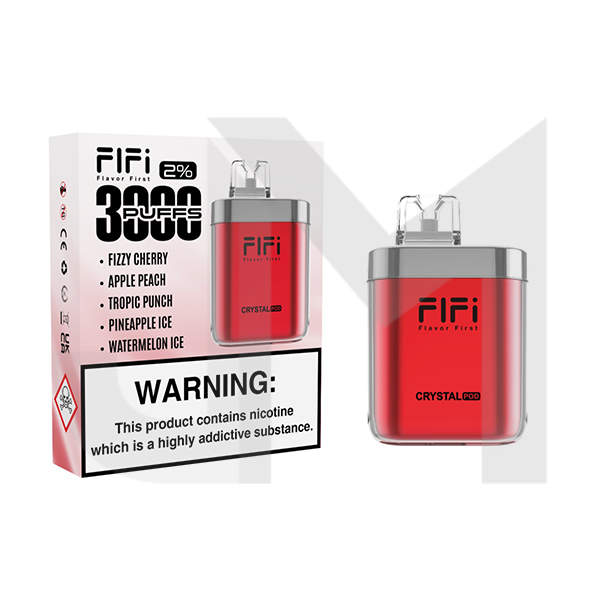 FLFI Crystal 5 in 1 Pod Kit 3000 Puffs FLFI Crystal 5 in 1 Pod Kit 3000 Puffs