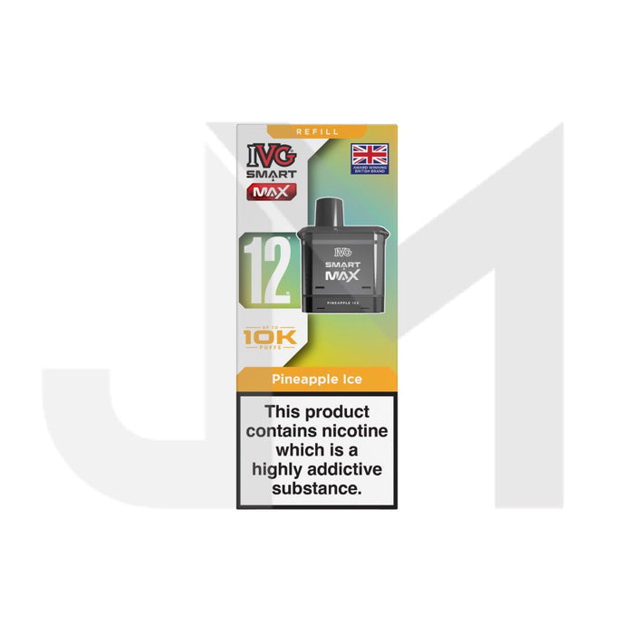 20mg IVG Smart Max Prefilled Pod 10000 Puffs