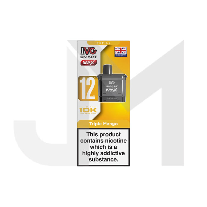 20mg IVG Smart Max Prefilled Pod 10000 Puffs
