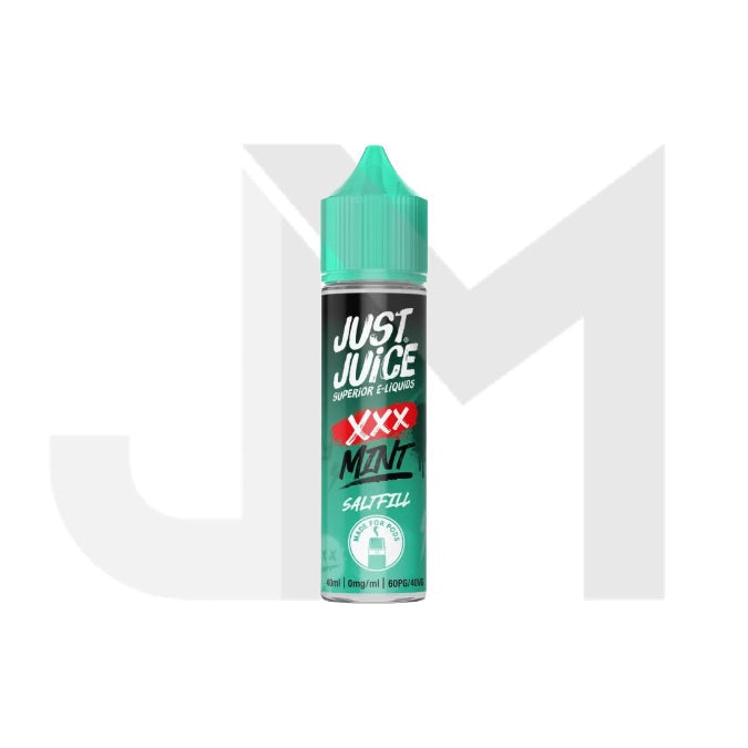 0mg Just Juice Mint 40ml Saltfills (40VG/60PG)