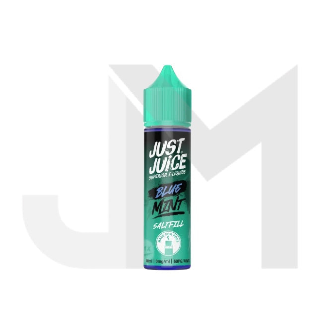 0mg Just Juice Mint 40ml Saltfills (40VG/60PG)