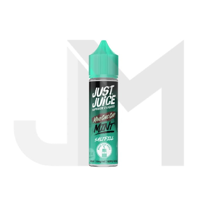 0mg Just Juice Mint 40ml Saltfills (40VG/60PG)