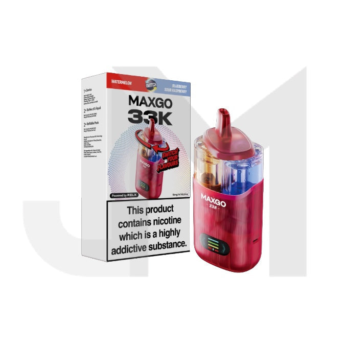 18mg Relx Maxgo 33K Prefilled Pod Vape Kit 25W 18mg Relx Maxgo 33K Prefilled Pod Vape Kit 25W