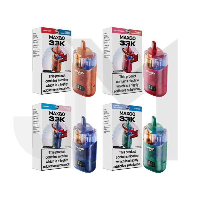 18mg Relx Maxgo 33K Prefilled Pod Vape Kit 25W 18mg Relx Maxgo 33K Prefilled Pod Vape Kit 25W