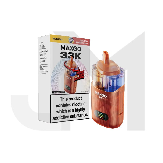 18mg Relx Maxgo 33K Prefilled Pod Vape Kit 25W