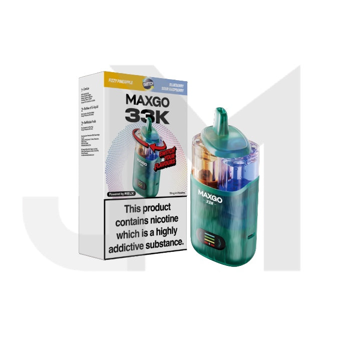18mg Relx Maxgo 33K Prefilled Pod Vape Kit 25W