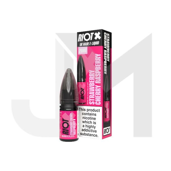 20mg RIOT X 10ml Nic Salts by Riot Squad (50VG/50PG)