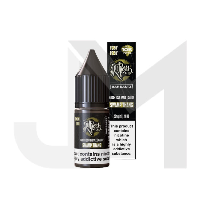 20mg Ruthless Nic Salt 10ml (50VG/50PG)