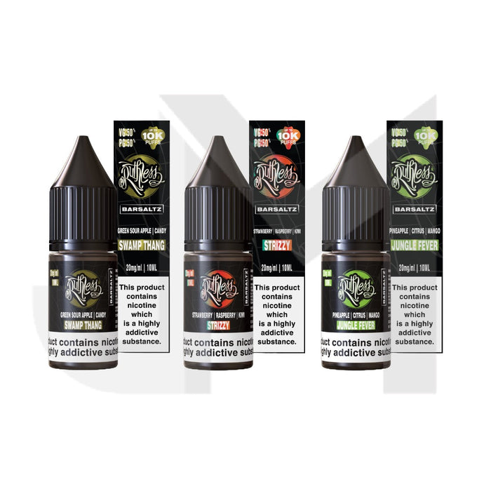 10mg Ruthless Nic Salt 10ml (50VG/50PG)
