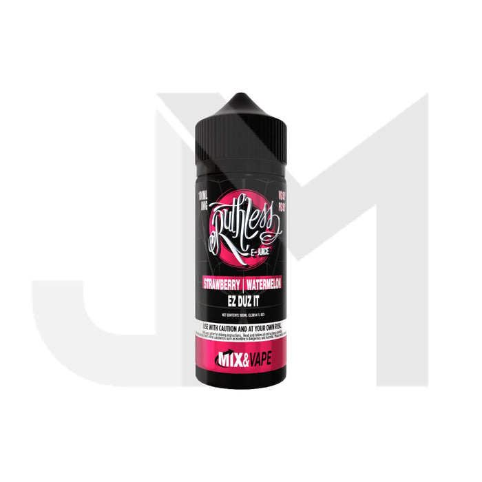 0mg Ruthless 120ml Shortfill (70VG/30PG)