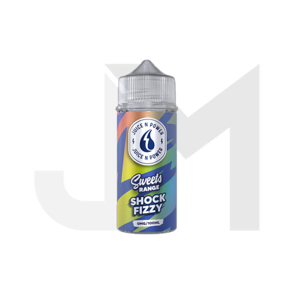 0mg Juice N Power Shortfills 100ml (70VG/30PG)