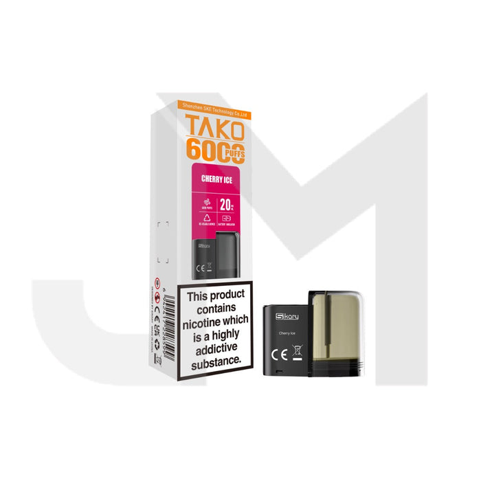 20mg Sikary Tako SP6000 Prefilled Pods 6000 Puffs