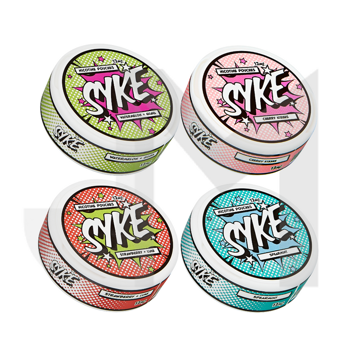 12mg SYKE Nicotine Pouches - 20 Pouches (Buy 1 Get 1 Free)