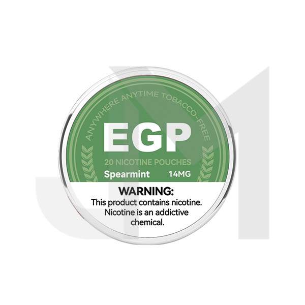 14mg EGP Nicotine Pouches - 20 Pouches