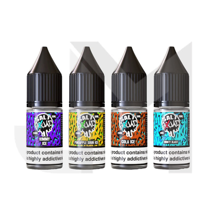 10mg XTRM BAR Salt Squad Nic Salt 10ml (50VG/50PG)