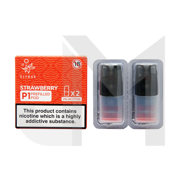 EXPIRED :: Elf Bar P1 Replacement 2ml Pods for ELF Mate 500