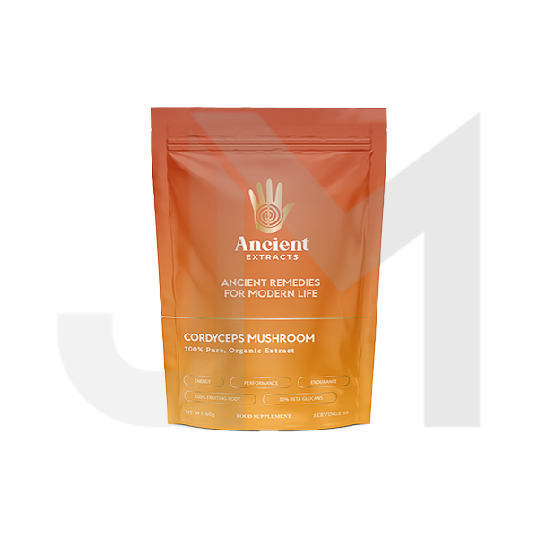 Ancient Extracts Organic Cordyceps Powder - 60g