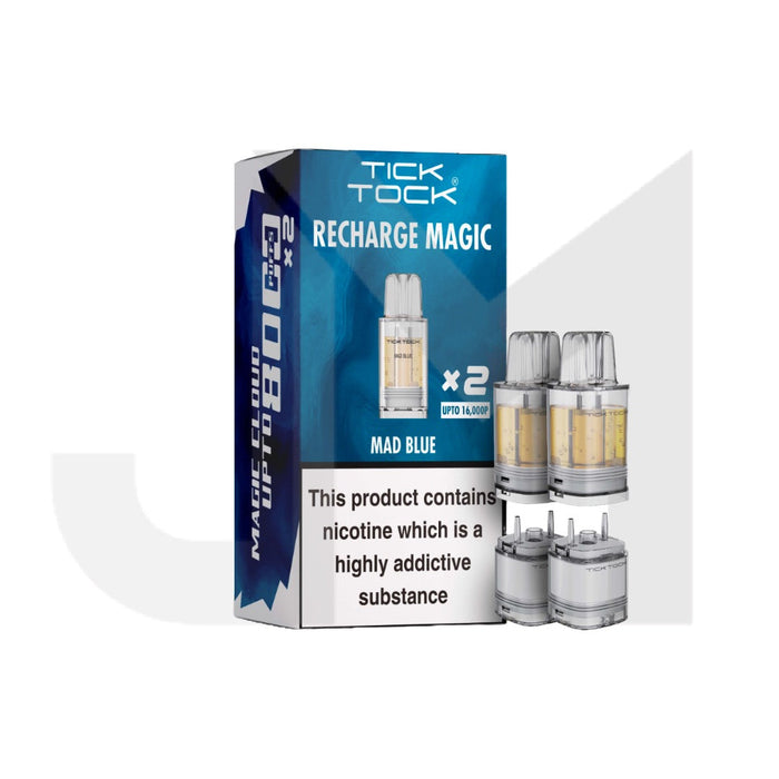 Tick Tock Recharge MAGIC 8K Prefilled Pods  8000 Puffs