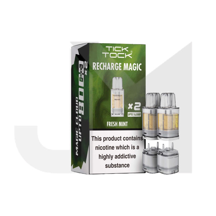 Tick Tock Recharge MAGIC 8K Prefilled Pods  8000 Puffs