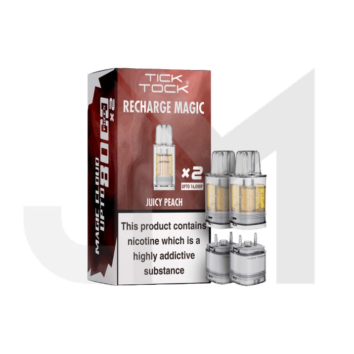 Tick Tock Recharge MAGIC 8K Prefilled Pods  8000 Puffs