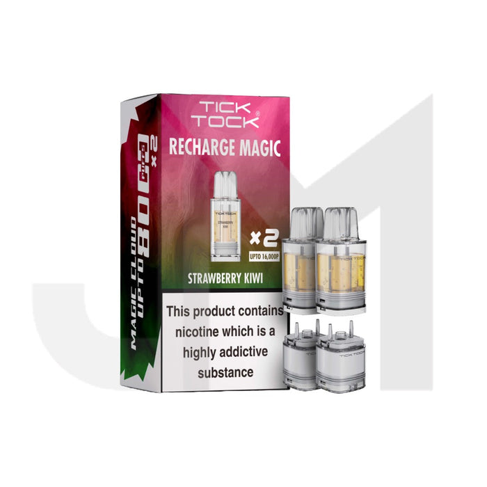 Tick Tock Recharge MAGIC 8K Prefilled Pods  8000 Puffs