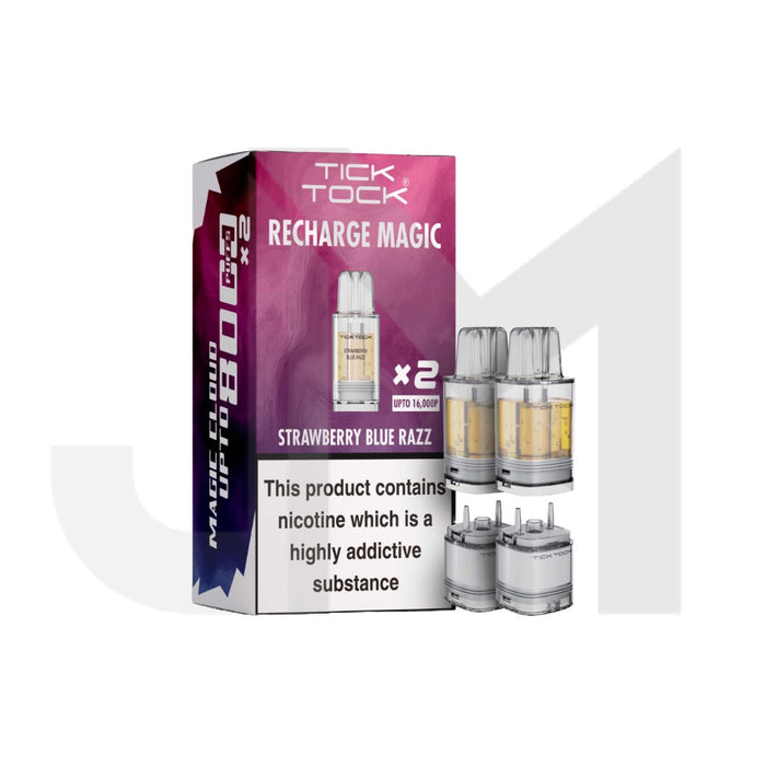 Tick Tock Recharge MAGIC 8K Prefilled Pods  8000 Puffs