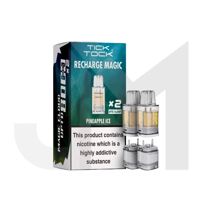 Tick Tock Recharge MAGIC 8K Prefilled Pods  8000 Puffs