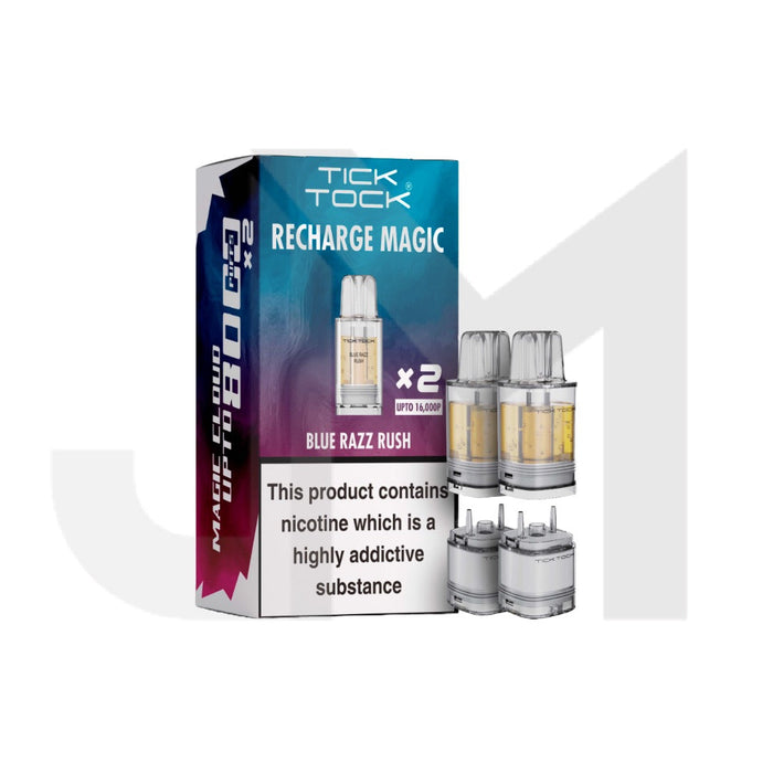 Tick Tock Recharge MAGIC 8K Prefilled Pods  8000 Puffs