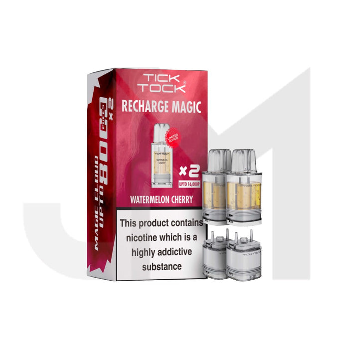Tick Tock Recharge MAGIC 8K Prefilled Pods  8000 Puffs