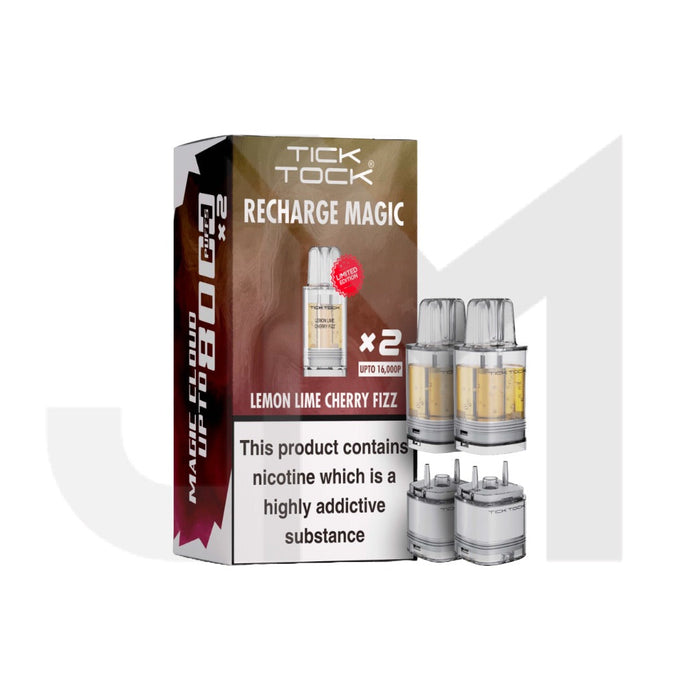 Tick Tock Recharge MAGIC 8K Prefilled Pods  8000 Puffs