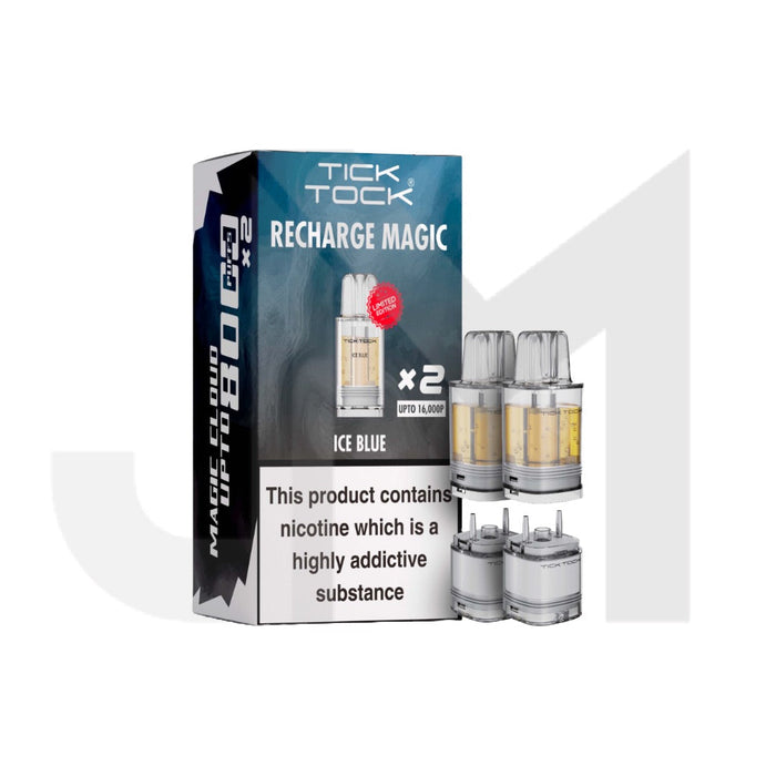 Tick Tock Recharge MAGIC 8K Prefilled Pods  8000 Puffs