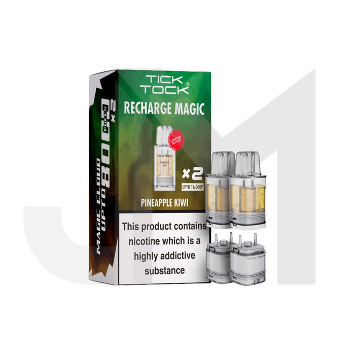 Tick Tock Recharge MAGIC 8K Prefilled Pods  8000 Puffs