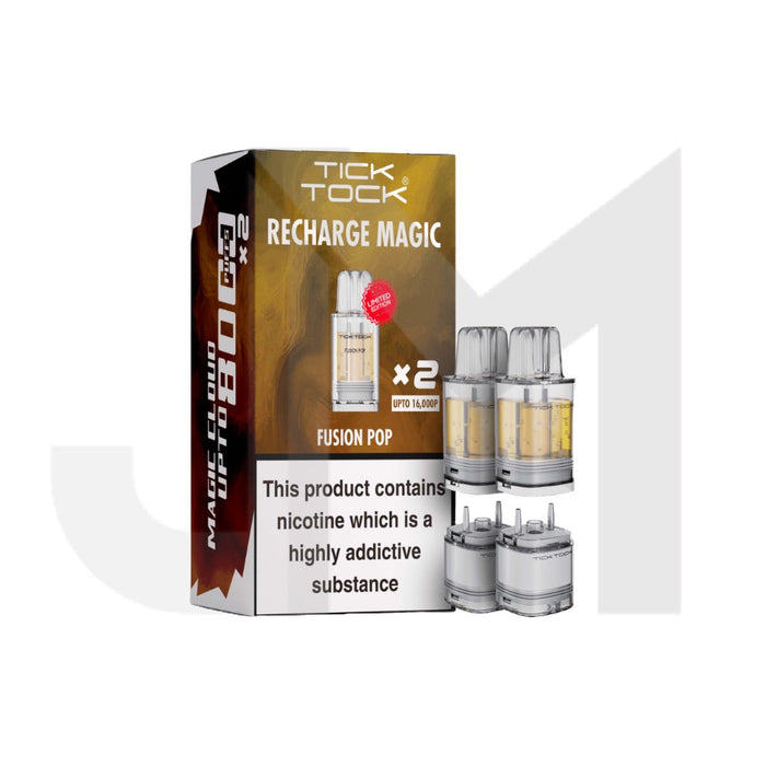 Tick Tock Recharge MAGIC 8K Prefilled Pods  8000 Puffs