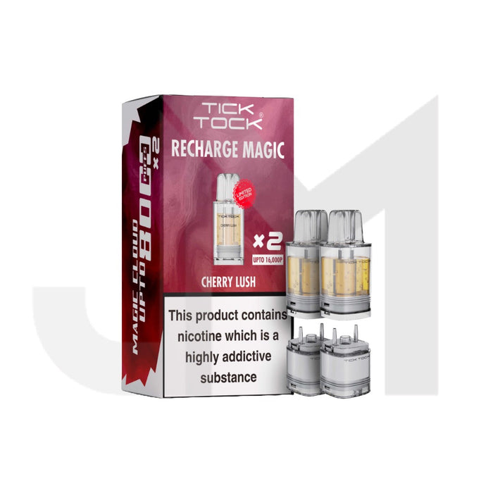 Tick Tock Recharge MAGIC 8K Prefilled Pods  8000 Puffs