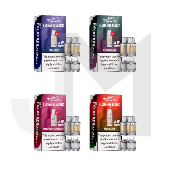Tick Tock Recharge MAGIC 8K Prefilled Pods  8000 Puffs