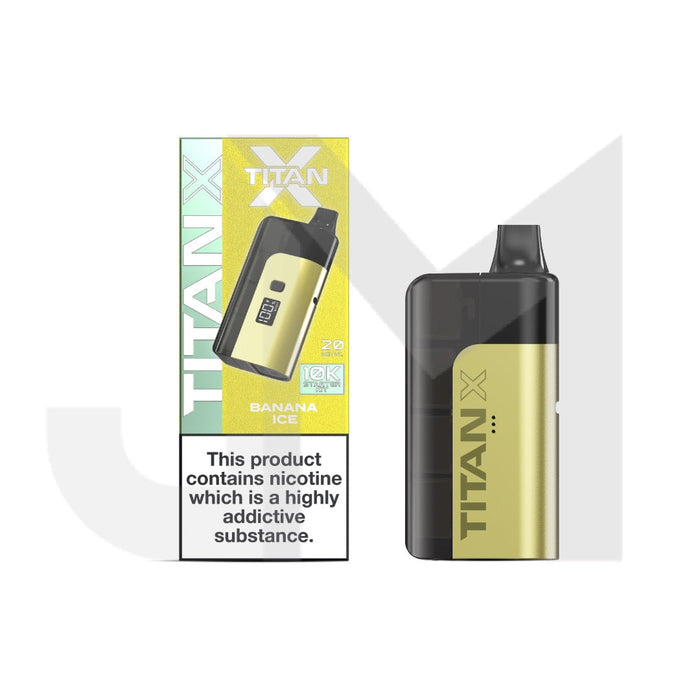 20mg Titan X 10k Puff Prefilled Pod Vape Kit