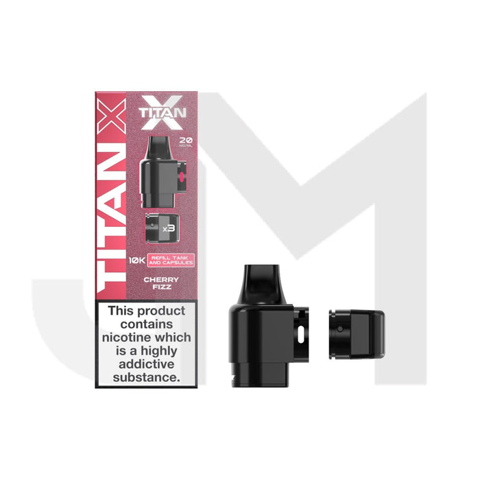 20mg Titan X 10k Puff Prefilled Pods