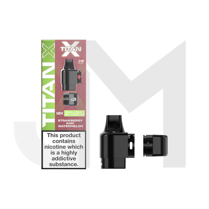 20mg Titan X 10k Puff Prefilled Pods