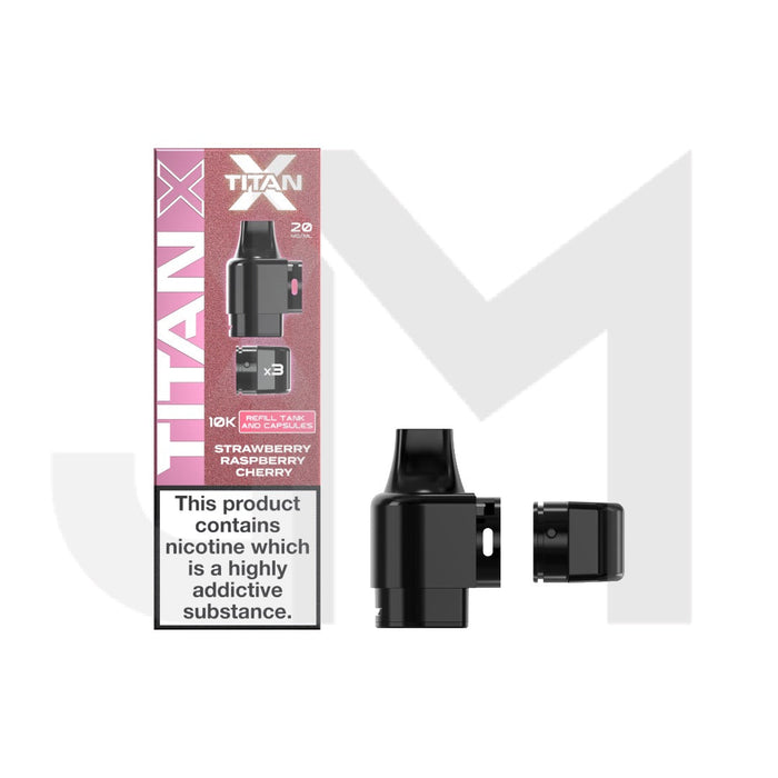 20mg Titan X 10k Puff Prefilled Pods